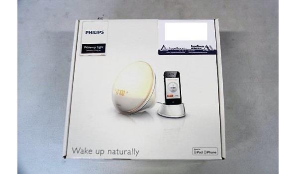 Nieuwe wake-up light PHILIPS, type HF3350/01, met Iphone docking